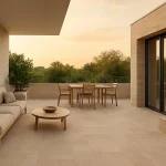 ایدههایی خاص و مدرن برای طراحی تراس با سنگ طبیعی| Modern Terrace Design Ideas with Natural Stone: Luxury Meets Nature